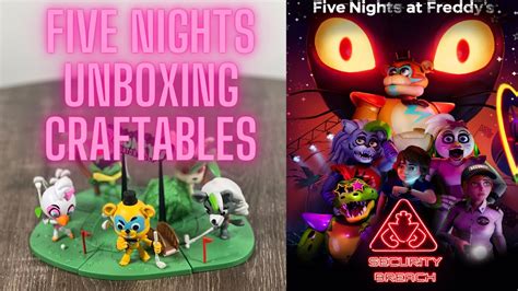 Five Nights At Freddy S Security Breach Craftables S2 Blind Box