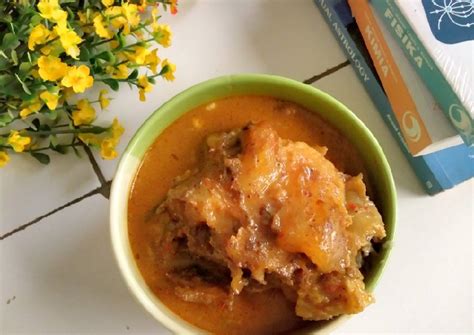 Resep Gulai Tunjang Khas Padang Oleh Mommy Gilbran Cookpad