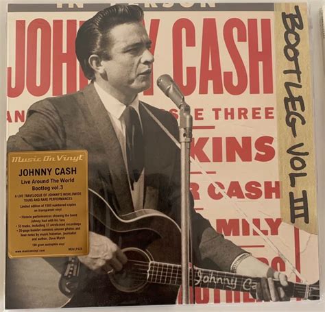 Johnny Cash - The Johnny Cash Bootleg Series Vol. III: Live - Catawiki