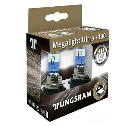 Daylights Austria - Tungsram H11 Megalight Ultra +130 12V Duobox