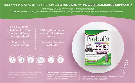 Probulin Total Care Immune Prebiotics Probiotics