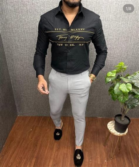 Men S Party Wear Stylish Shirt Pant Combo Evilato