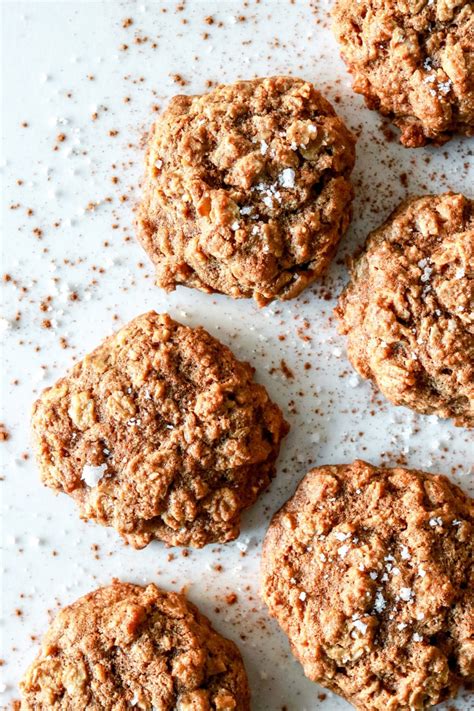 Gluten Free Gingerbread Oatmeal Cookies The Toasted Pine Nut