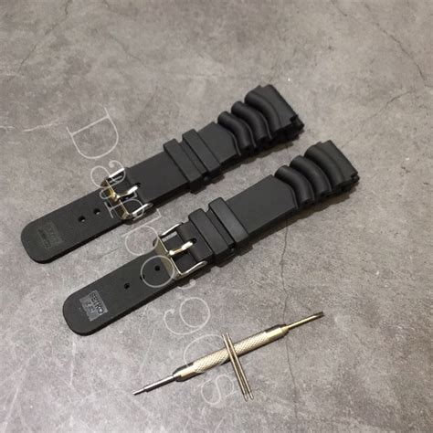 Jual Strap Tali Jam Tangan Seiko Rubber Tali Karet Seiko Rubber Mm