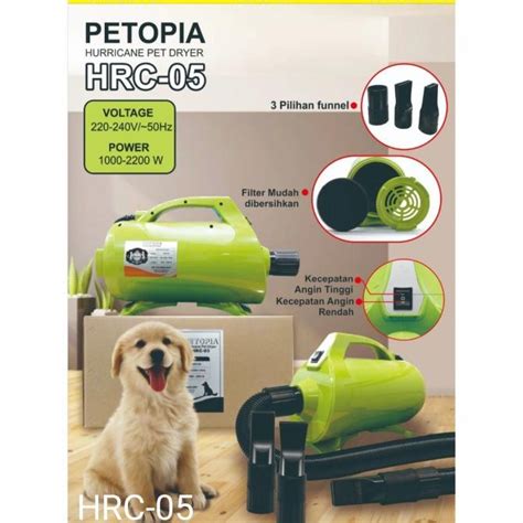 Jual Pet Hand Dryer Anjing Pengering Bulu Hewan Hrc Blower Kucing