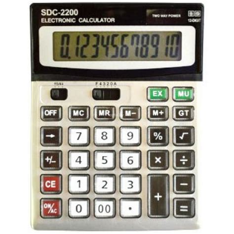 калькулятор SDC-2200