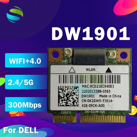 Atheros AR9462 AR5B22 WB222 DW1901 CTJ7G KWGW5 300... – Grandado