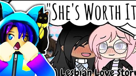 A LESBIAN Love Story Funny Gachaverse Story Reaction YouTube
