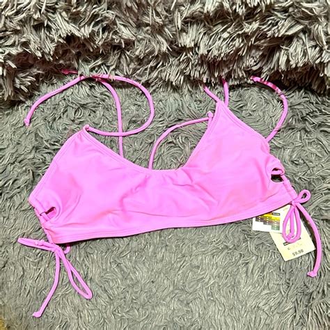 No Boundaries Swim Bikini Top Bright Pink No Boundaries Nwt Poshmark