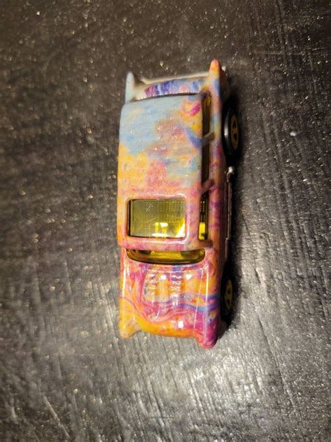 1955 Chevy Nomad Wagon Hot Wheels Custom With Hydrographic Film Etsy