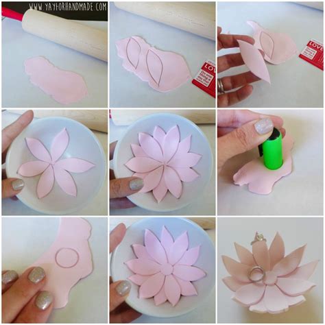 20 Diy Beautiful Polymer Clay Flower Step By Step Image Tutorial Artofit