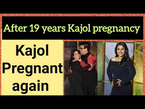 OMG Kajol Is Pregnant Again After 19 Years Flaunted Her Baby Bump