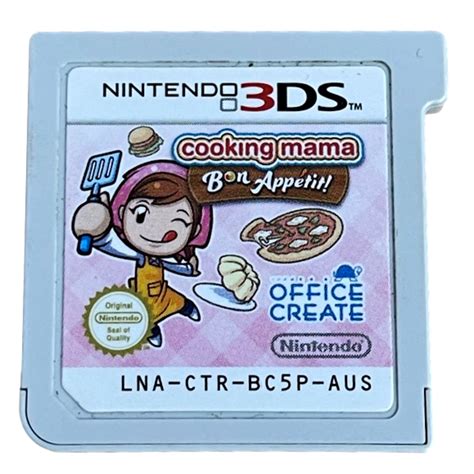 Buy Cooking Mama Bon Appetit Nintendo 3ds 2ds Cartridge Only