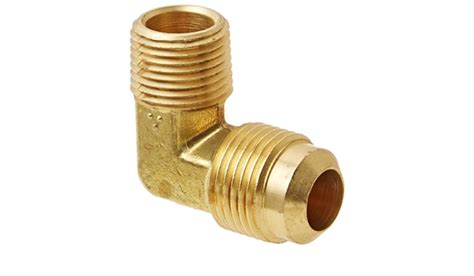 Eaton Aeroquip 2007 6 8B Brass Flared Tube Fitting 45 Degree Elbow 1 2