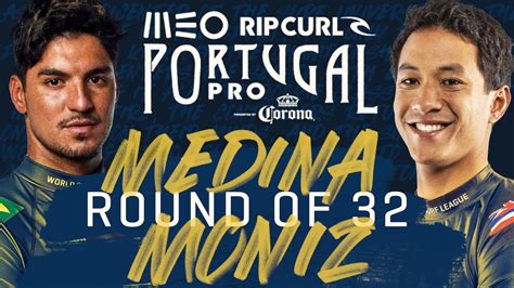 Gabriel Medina Vs Seth Moniz MEO Rip Curl Pro Portugal Round Of 32