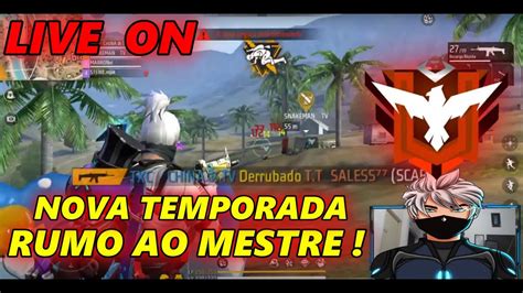 Nova Atualiza O Rumo Ao Desafiante No Cs Rank Free Fire Ao Vivo