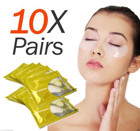 Smyrna Anti Aging Anti Wrinkle Collagen White Eye Pads Patches Eye