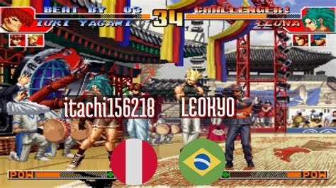 FT5 Kof97 Itachi156218 PE Vs LEOKYO BR King Of Fighters 97