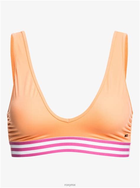 Roxy mujer top de bikini de triángulo alargado retro rad 68XP01005