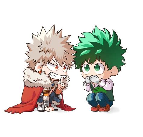 Gợi ý Bakudeku Cute Chibi Cho Fan Anime Và Manga Yêu Thích