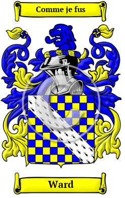 Ward Name Meaning, Family History, Family Crest & Coats of Arms