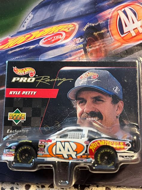 Kyle Petty Hot Wheels Upper Deck Pro Racing Car Etsy