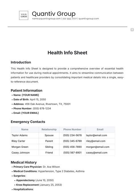 Free Fact Sheet Templates To Edit Online And Print