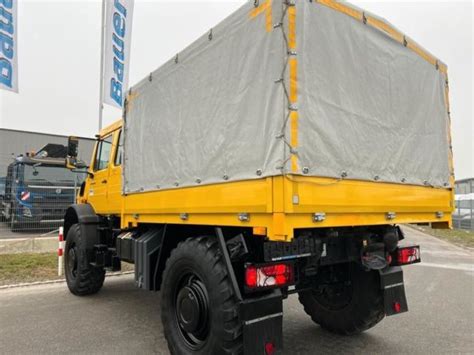 Unimog U5023 Doka flatbed UHE-53/7seats/285hp/EAS/Top in Steinach, Germany