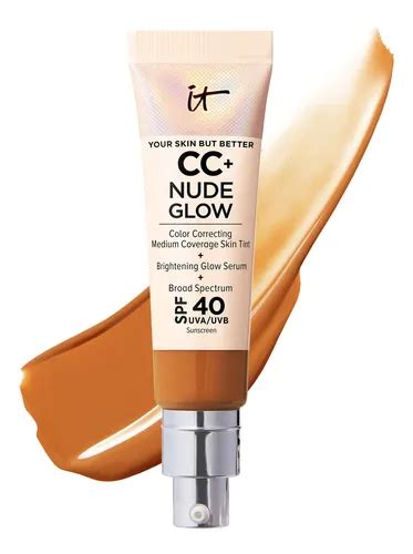 Foundation It Cosmetics Cc Nude Glow Con Factor De Protecci Cuotas sin interés