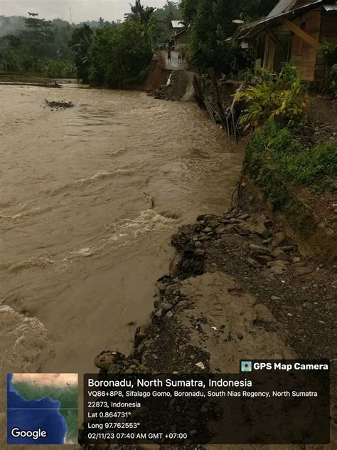 Jalan Penghubung Gomo Boronadu Lumpuh Total Harga Kebutuhan Pokok