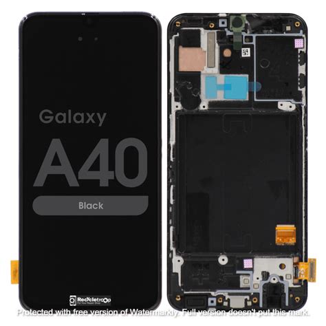 Samsung A40 Premium Display (Only Changed Glass) |Recycletroop Sweden