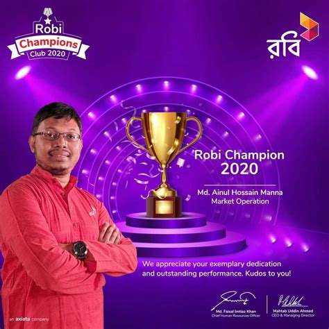 champions robichampion proudmoment robi championship prestigious