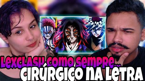 React Me Tornei Um Lua Demon Slayer Luas Superiores Rap