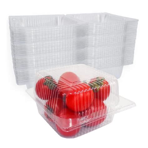 Salads Fruit Hamburgers Sandwiches Cupcake Plastic Clamshell Take