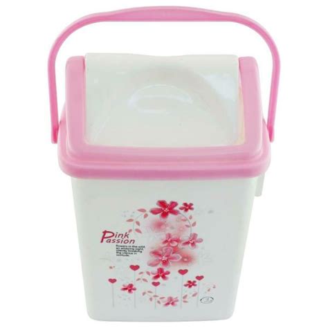 Joyo Happy Home Printed Pink Dustbin 8 L JioMart