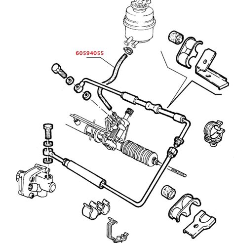 Tubo Recuopero Olio Servosterzo Alfa Romeo Braa Ricambi Auto