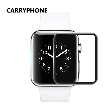 3d Glass Protector Film For Apple Watch 44mm Screen Protector 9h Full Cover Watch Tempered Glass