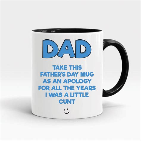 Funny Father S Day T Dad Mug Novelty Coffee Mug Present Etsy