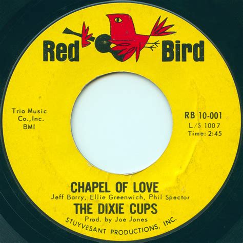 The Dixie Cups - Chapel Of Love (1964, Vinyl) | Discogs