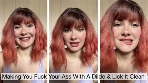 Making You Fuck Your Ass With A Dildo Lick It Clean YourHikerBabe Clips Sale