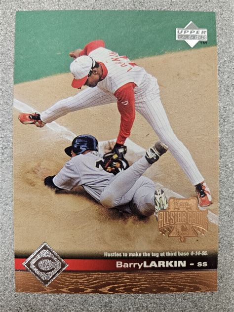 1996 Upper Deck 45 Barry Larkin AS Cincinnati Reds HOF EBay