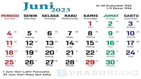 Kalender Jawa Besok Juni Watak Weton Jumat Pahing Ambisius