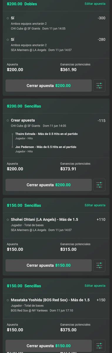 Checo Picks On Twitter Picks Mlb Voy Con Estas Apuestas Y Otro