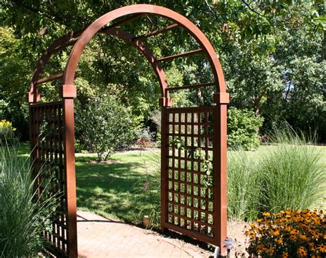 Arbors Pergolas And Trellises Craftsman Garden Chicago By Elan