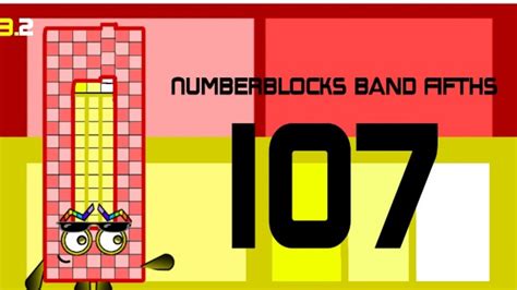 Numberblocks Band Fifths 107 Youtube