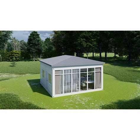 Prefabricated Modular House & Container House with Wallpaper for ...