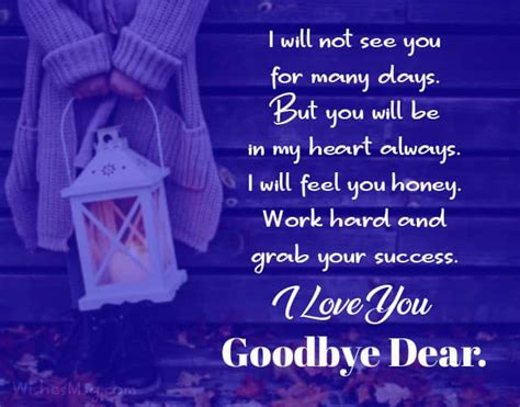 60 Goodbye Messages For Husband Wishesmsg