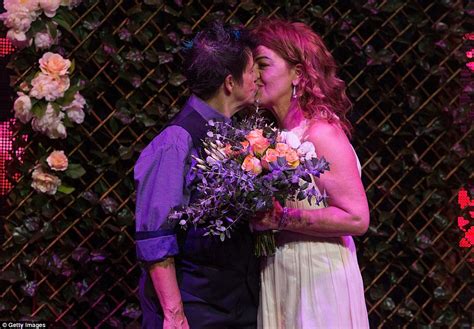 Melbourne Same Sex Brides Officially Marry At Midnight Daily Mail Online