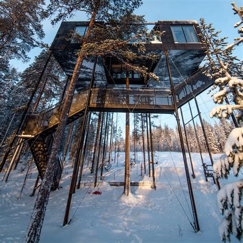 Seven Treehouses You Can Sleep Inside At Swedens Treehotel