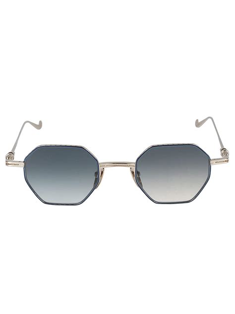 Chrome Hearts Octagon Lens Thin Curve Temple Sunglasses In Blue Lyst